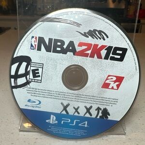 NBA 19 PS4 Game Disc